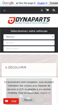 Mobile Screenshot of dynaparts.fr